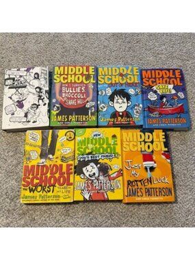 James Patterson Middle School Chapter Book Series